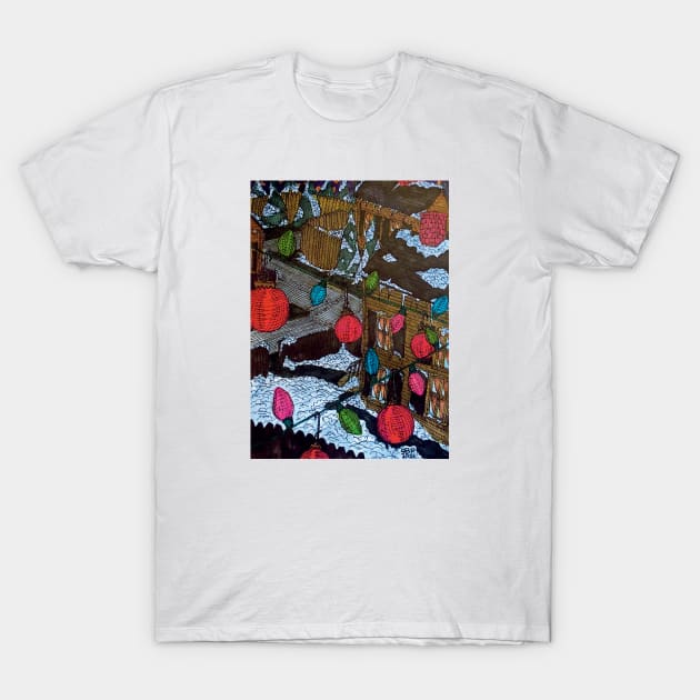 CHRISTMAS FROM ON HIGH T-Shirt by SETH BOND PERRY - SBP ART